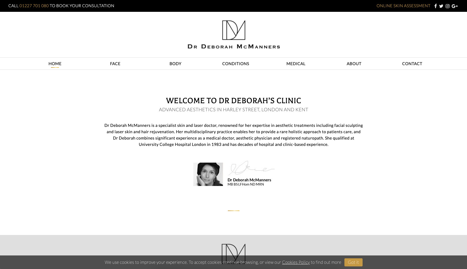 Mc Manners Skin and Laser Clinic | Harley Street, London